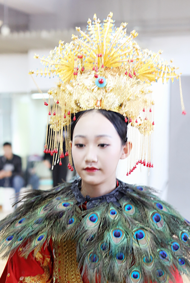 模特造型化妆课 大制作 现场