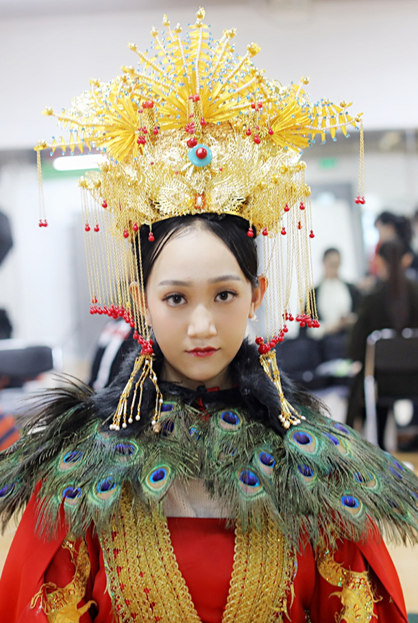 模特造型化妆课 大制作 现场
