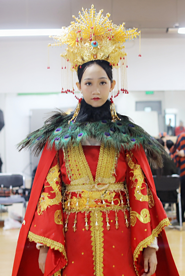 模特造型化妆课 大制作 现场
