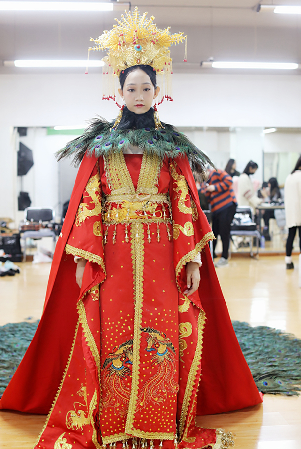 模特造型化妆课 大制作 现场