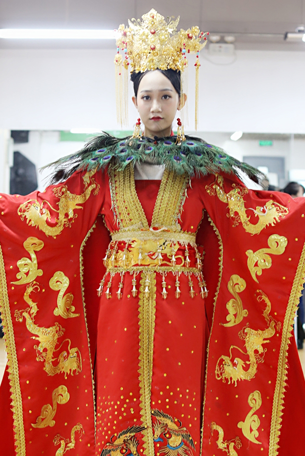 模特造型化妆课 大制作 现场