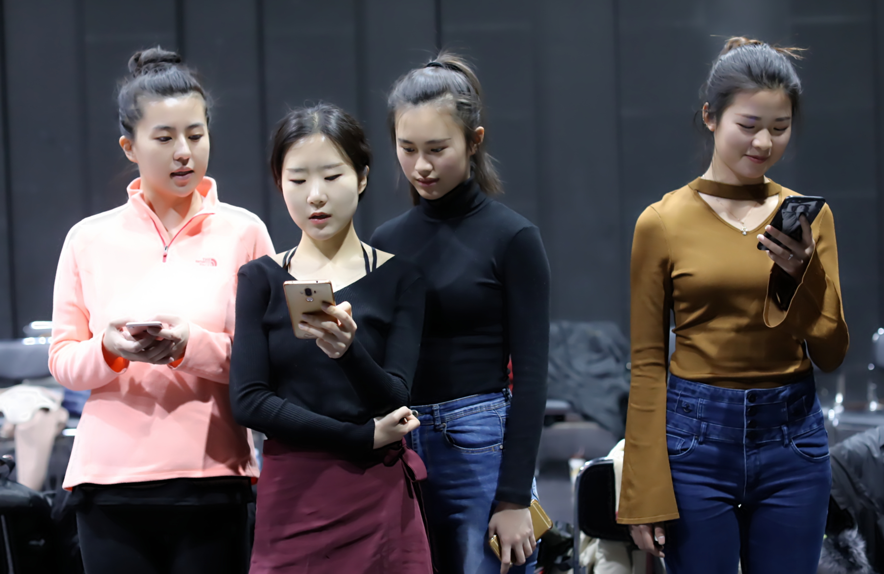 模特影视表演课现场