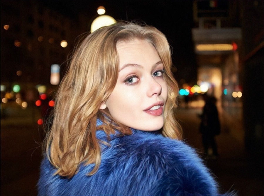 精灵系超模Frida Gustavsson